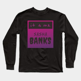 SASHA BANKS Long Sleeve T-Shirt